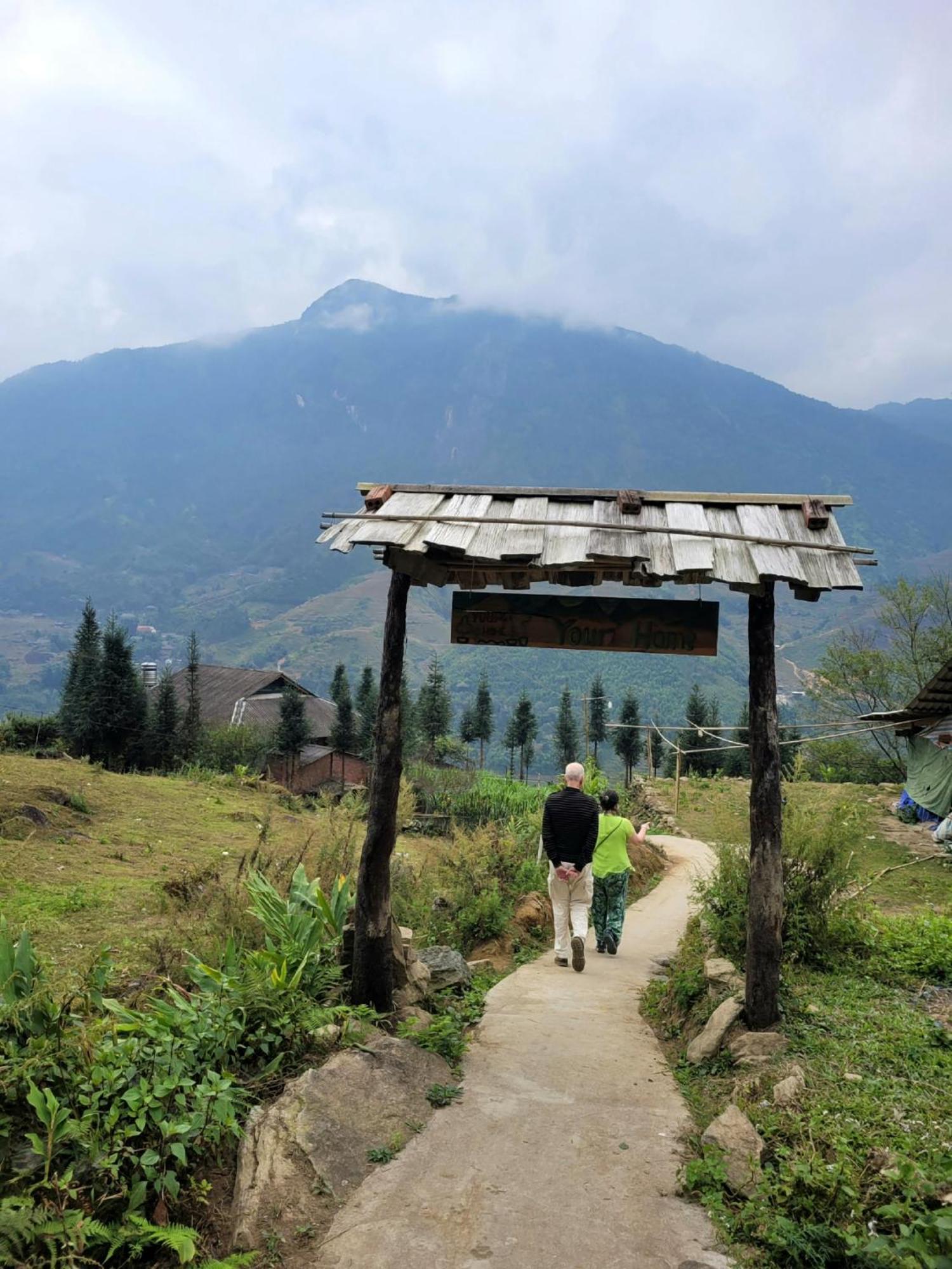 Ferienwohnung Sapa'S Soul Hillside Exterior foto