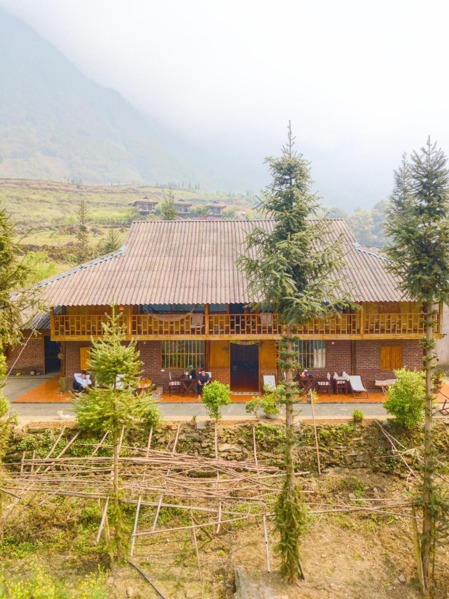 Ferienwohnung Sapa'S Soul Hillside Exterior foto